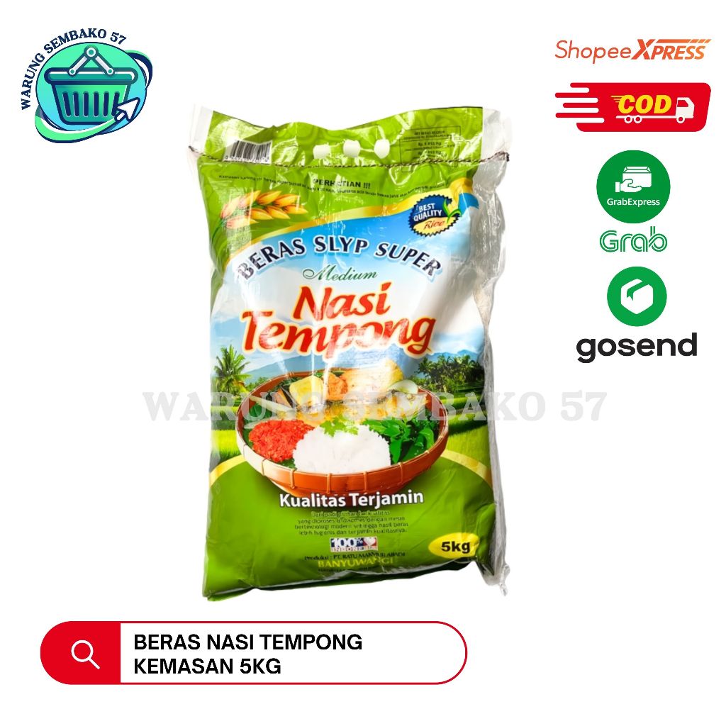 

Beras Nusantara 5kg - Tempong Sayur Nusantara