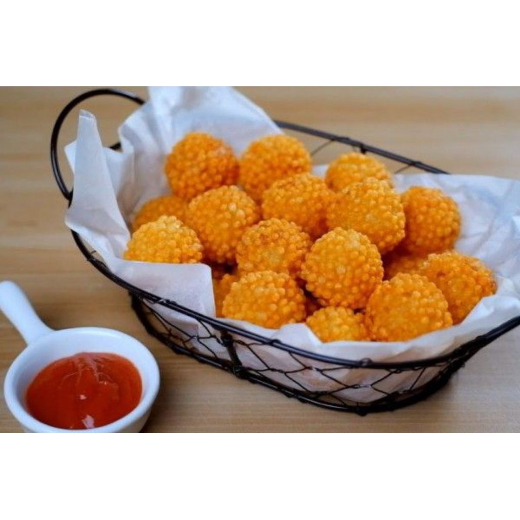 

bola ayam keju , chicken ball //frozenfood//ayam/nugget frozen