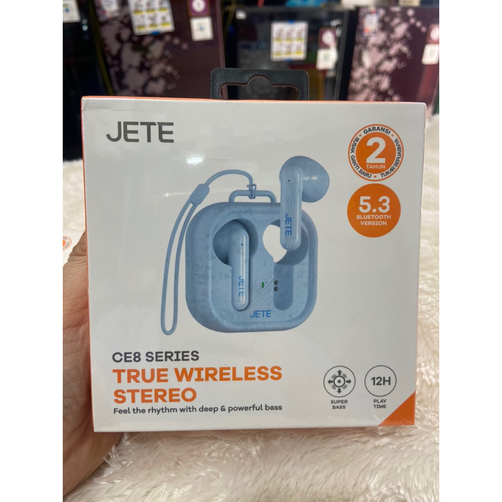 TWS JETE CE8 HEADSET BLUETOOTH