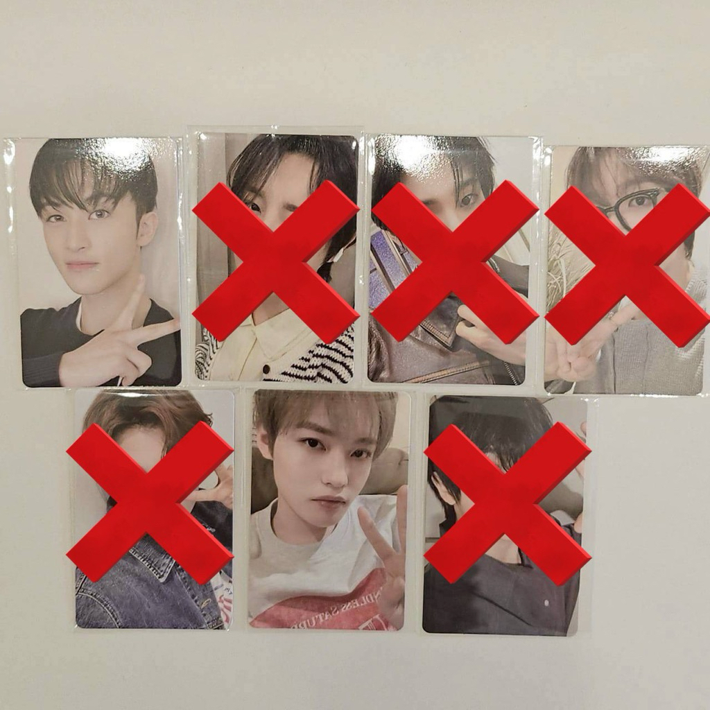 WANT TO SALE WTS SHARING PC NCT DREAM  POB FANSIGN DREAMSCAPE SMSTORE fs mark chenle