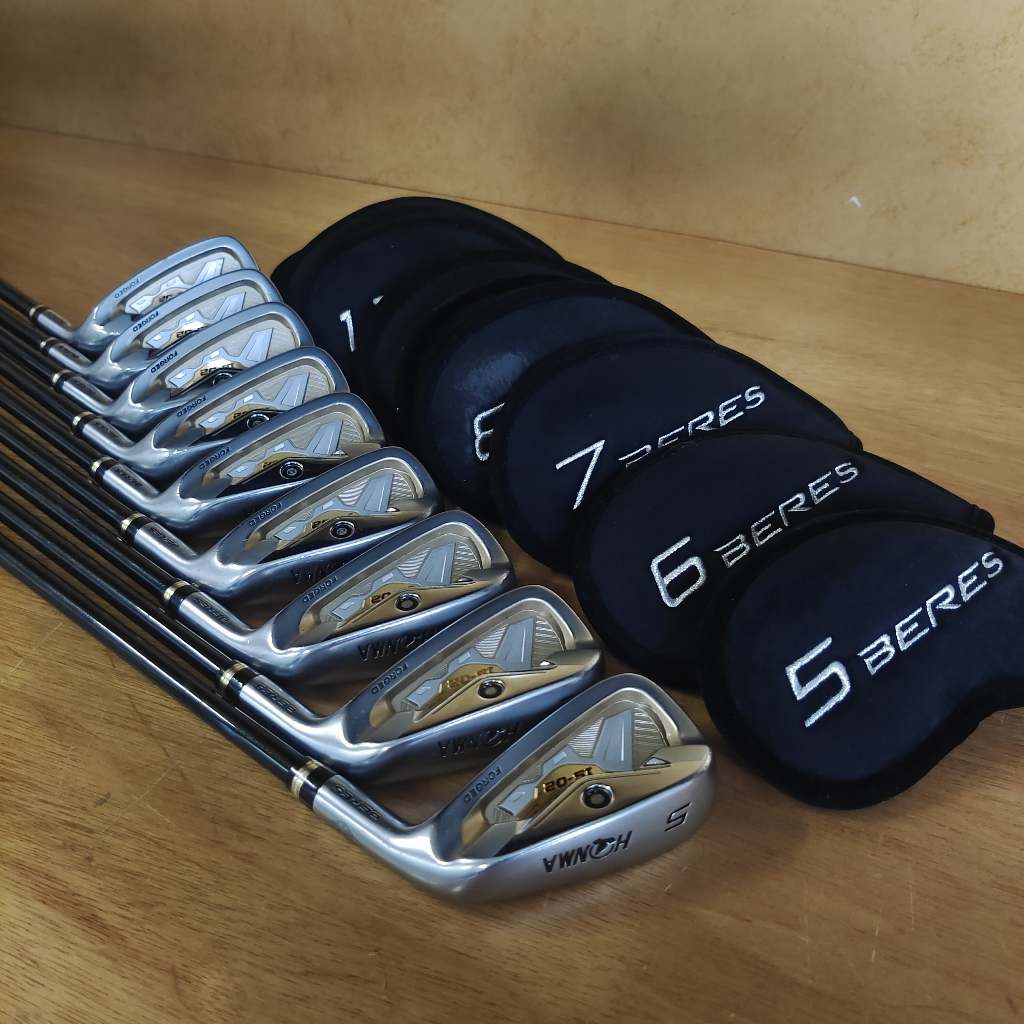 Honma Beres IS-02 Iron Set 5-11,AW,SW Stick Golf ARMRQ649 2 Star Flex R ironset