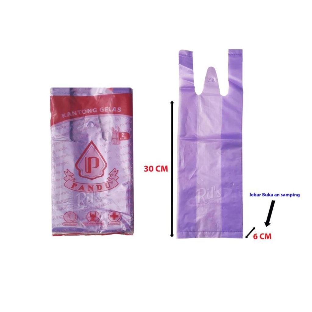 Kantong Plastik Cup Gelas 1 Gelas Pop Ice / Es teh / Ice Jeruk