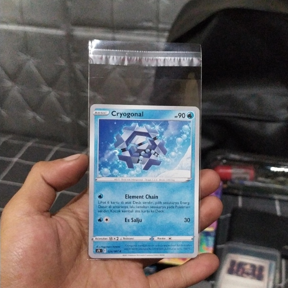 Kartu Pokemon ID Cryogonal - Arus Langit Biru S7r 024/067 C