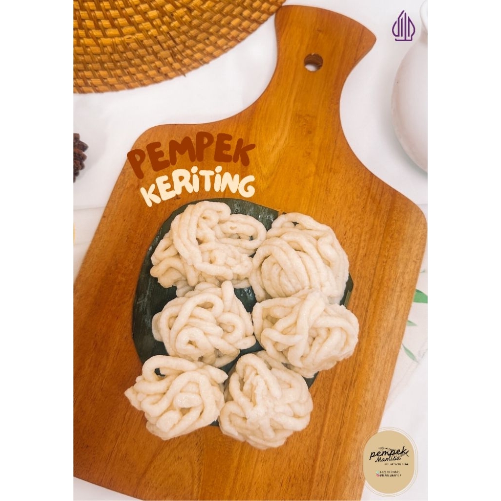 

Pempek Palembang Mamisa - Pempek Keriting 5 pcs + Cuko 50ml
