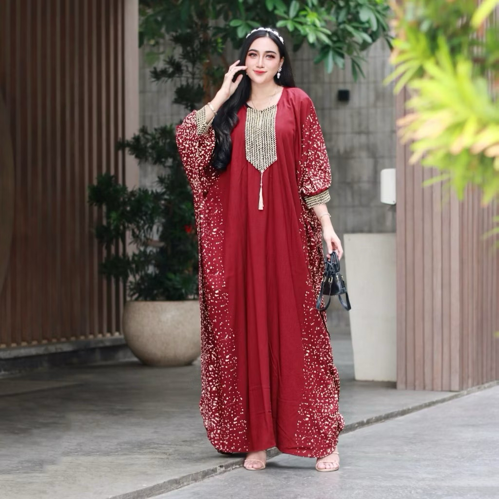 Kaftan sultan jumbo Gamis jumbo kaftan batik kaftan rayon gamis batik gamis rayon