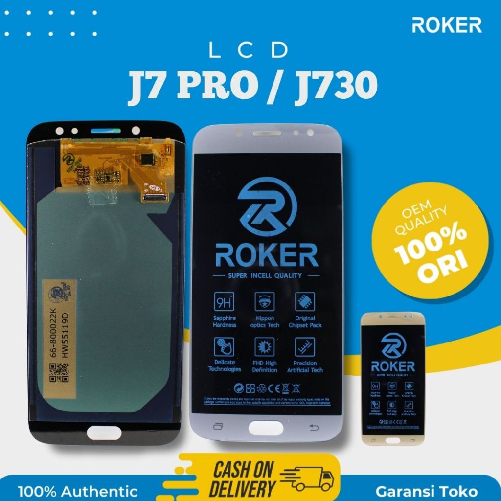 ROKER LCD SAMSUNG GALAXY J7 PRO (J730) FULLSET LCD TOUCHSCREEN
