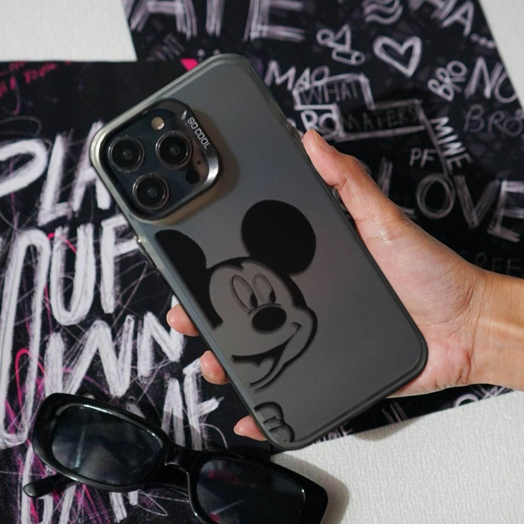 [CHM-04] Case Hologram Black Motif Ready For Tipe Oppo Reno 10 / 10 Pro 5G A16 A31 A3S / C1 RENO 6 4