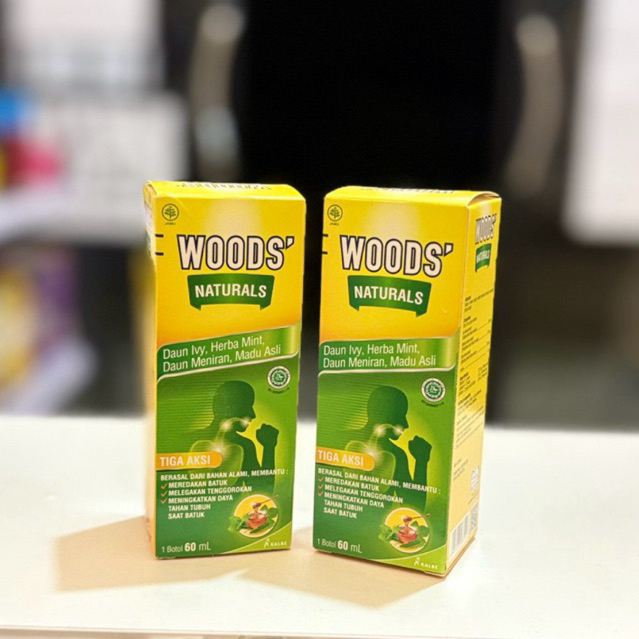 

woods naturals hijau 60 ml sirup