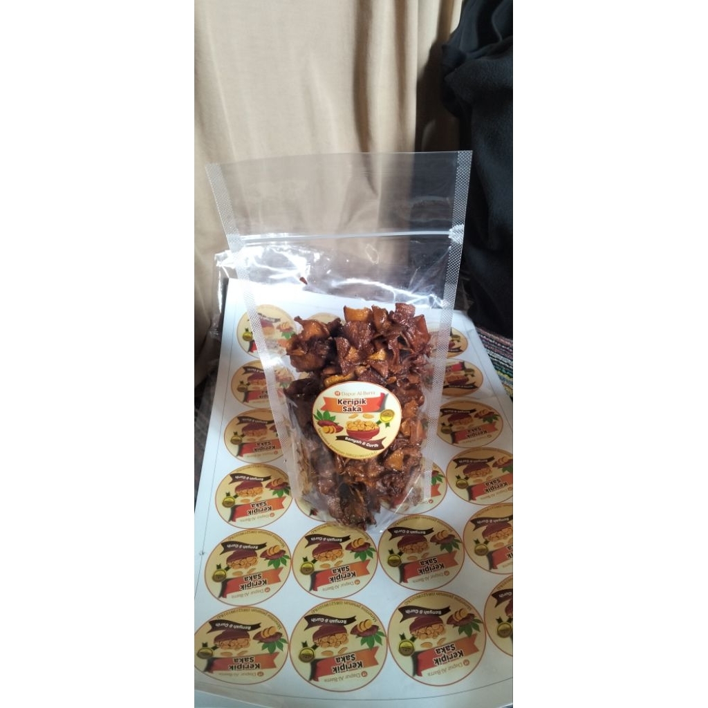 

keripik saka albarra/cemilan enak