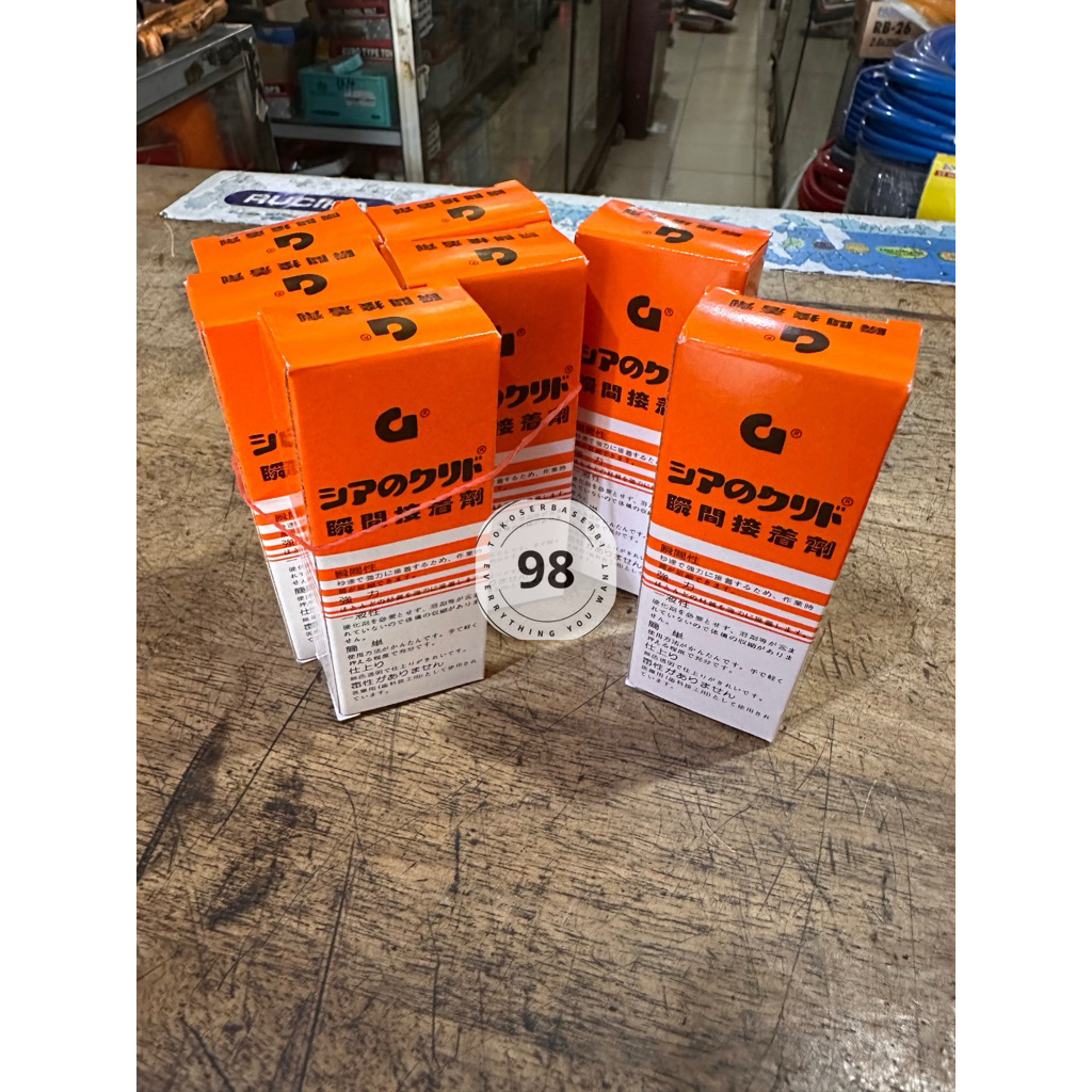 

Lem korea G serbaguna/ Lem setan 100% original (harga per pcs)