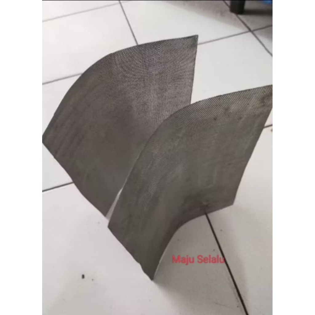 plat stainless saringan mesin peras santan A33 lembaran 0,5mm