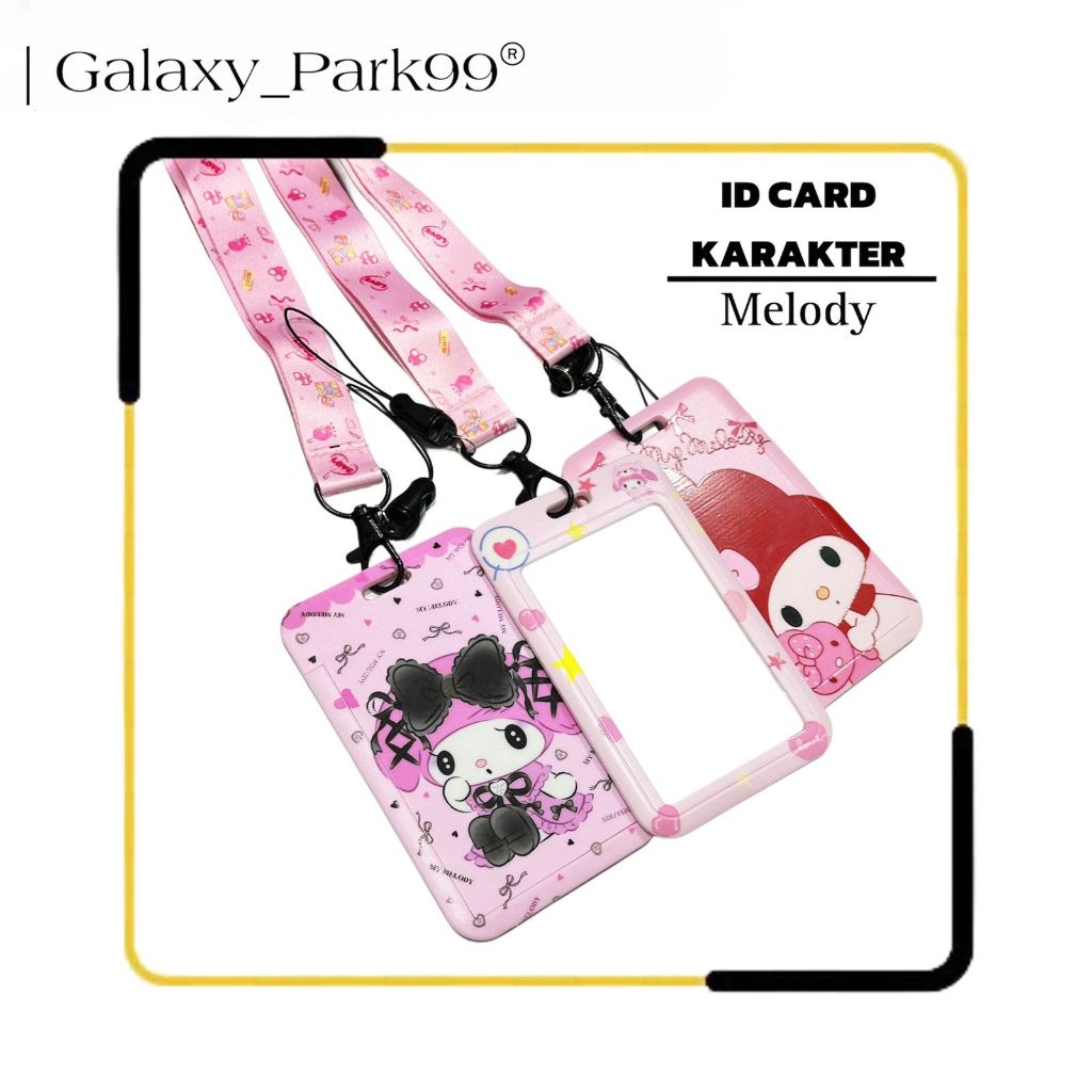 

Id Card Holder Karakter | Tali Gantungan Name Tag | Tempat Kartu Photocard | Name Tag Lanyard Karakter Melody GLX]