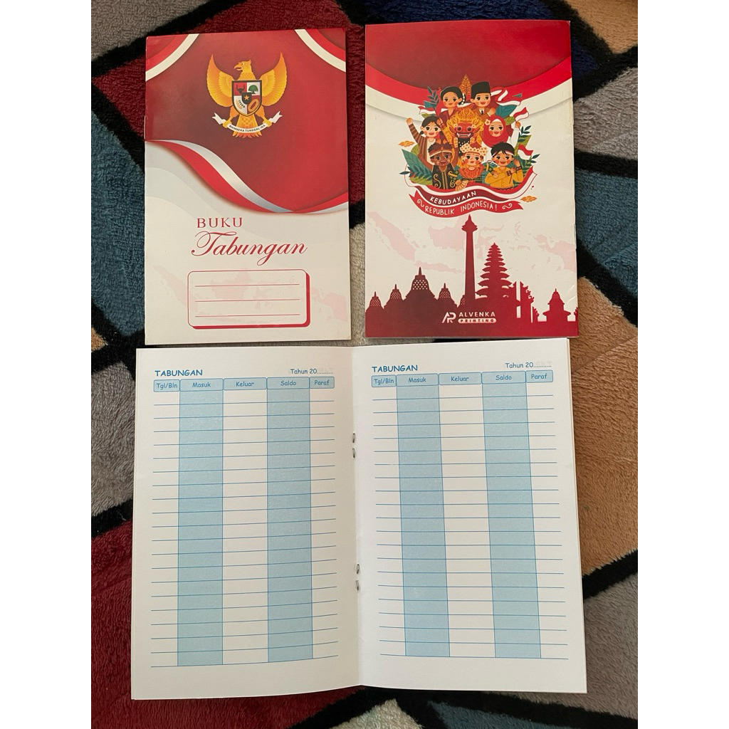 

Buku tabungan series Pancasila