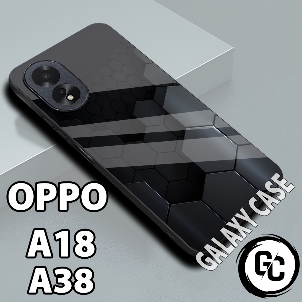 Softcase glossy OPPO A18 A38/case OPPO A18 Abstrak/case OPPO A38 glitter/casing/CASE OPPO A18 A38