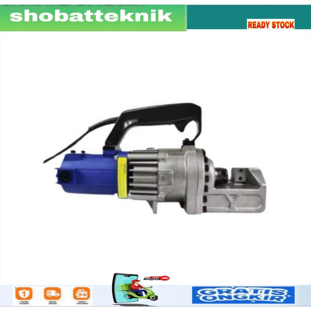 

Rebar Cutter Listrik 22mm BARTON RC-22- Potong BesiBeton Mudah & Cepat