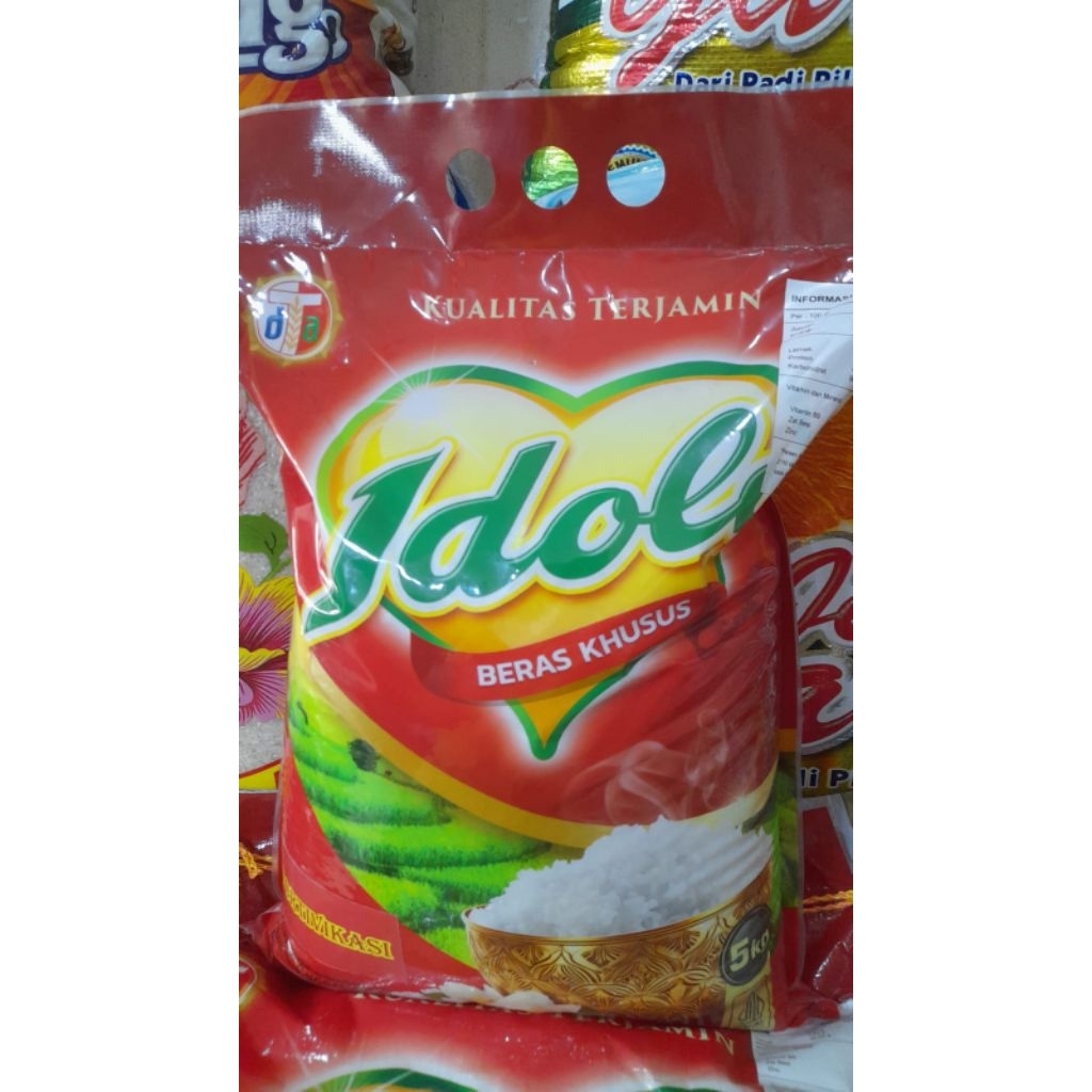 

Beras Idola premium 5kg 10kg dan 20kg