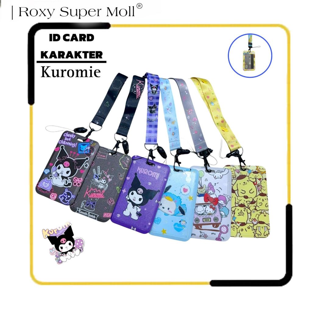 

Id Card Holder Karakter | Tali Gantungan Name Tag | Tempat Kartu Photocard | Name Tag Lanyard Karakter [ROXY]