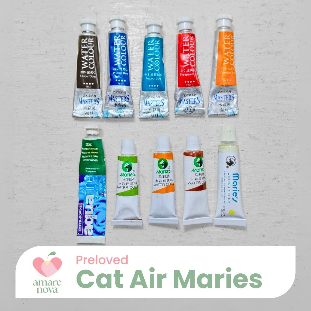 

[PRELOVED] TAKE ALL Cat Air Maries Watercolor