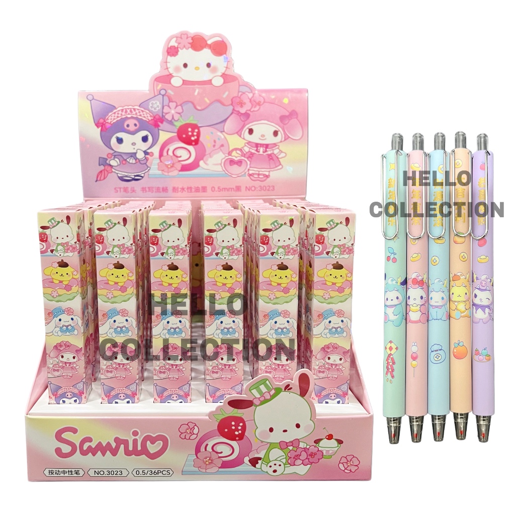 

Blind Box Pulpen Anak Sanrio Surprise Pen Cetek Lucu Karakter Kartun 0.5mm
