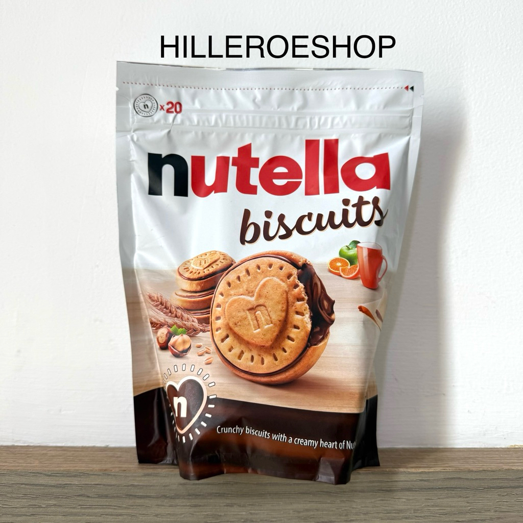 

NUTELLA BISCUITS 276GR CRUNCHY BISCUIT WITH NUTELLA COKLAT 276GRAM