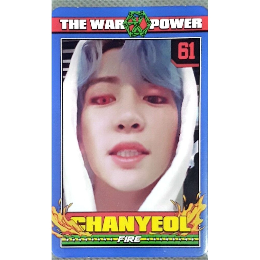 Photocard Chanyeol Power EXO
