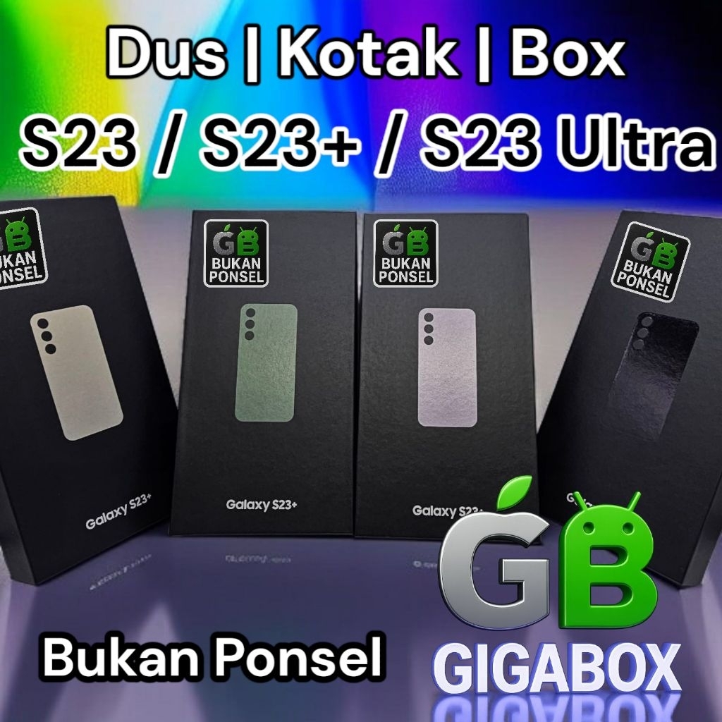 

Box S23 / S23+ / S23 Ultra Kardus Only Kotak Fullset