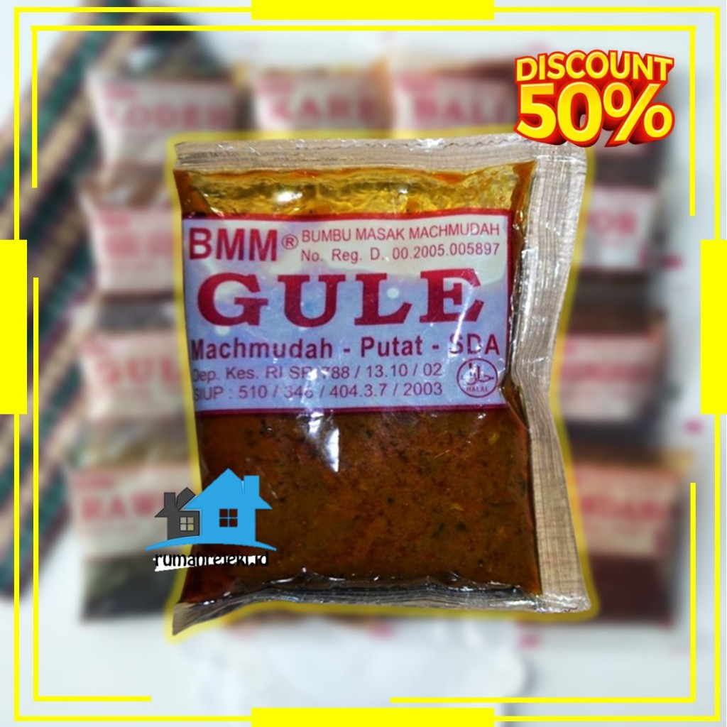 

Bumbu Gule Mahmudah / Bumbu Masak Machmudah / BMM Gule Masak Machmudah Bumbu Makanan