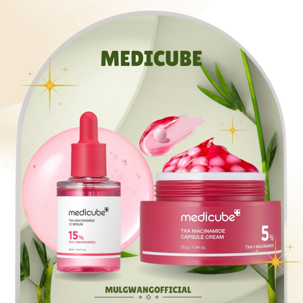 [MULGWANG] MEDICUBE TXA NIACINAMIDE 15 SERUM and TXA CAPSULE CREAM