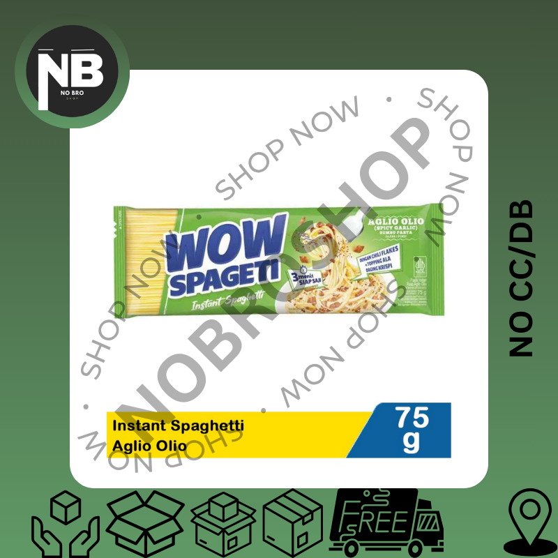 

PAKET 8 Pasta WOW Spageti Aglio Olio