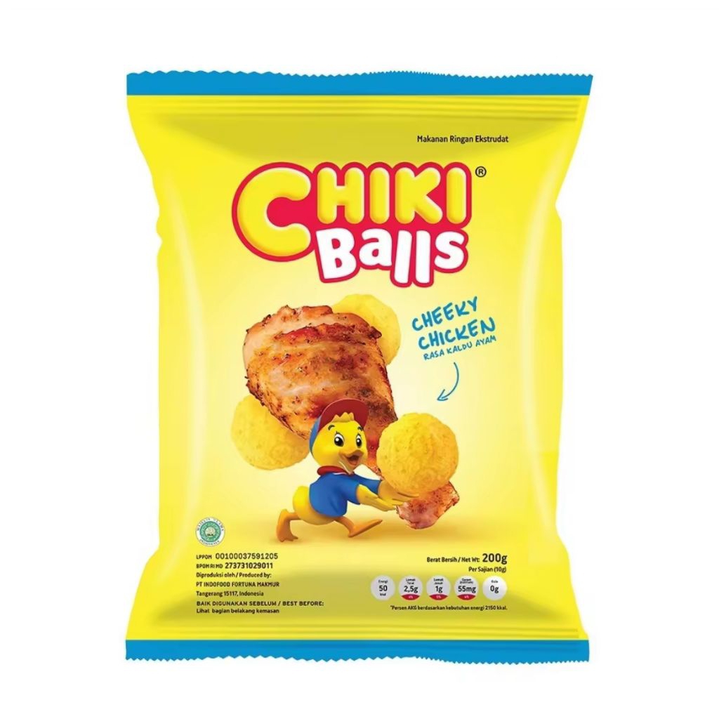 

CHIKI BALLS 200GR All Varian | Snack Bola Jagung Renyah & Lezat | Camilan Favorit Anak & Keluarga