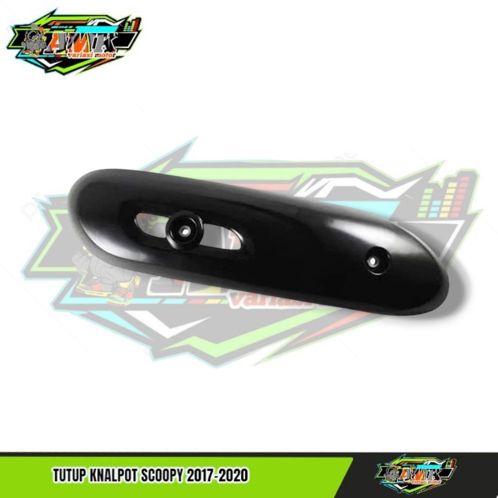 Tutup Knalpot Scoopy 2017-2020 Cover Knalpot Scoopy 2017-2020 Tameng Knalpot Scoopy
