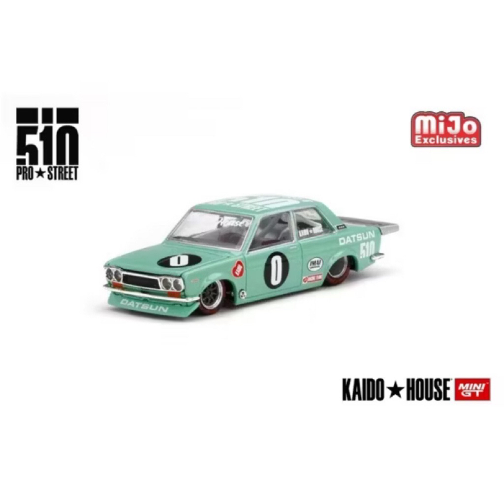 Mini GT KHMG008 Datsun 510 pro Street KDO510 tosca