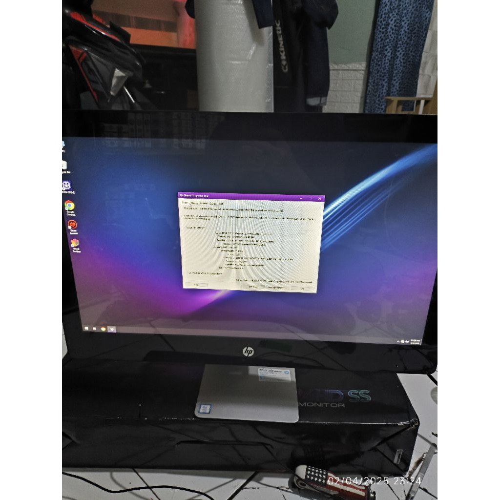 pc aio HP 23 - q162d i7 gen6 all in one