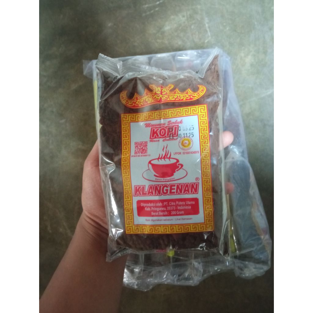 

10 Bungkus KOPI KLANGENAN 200g