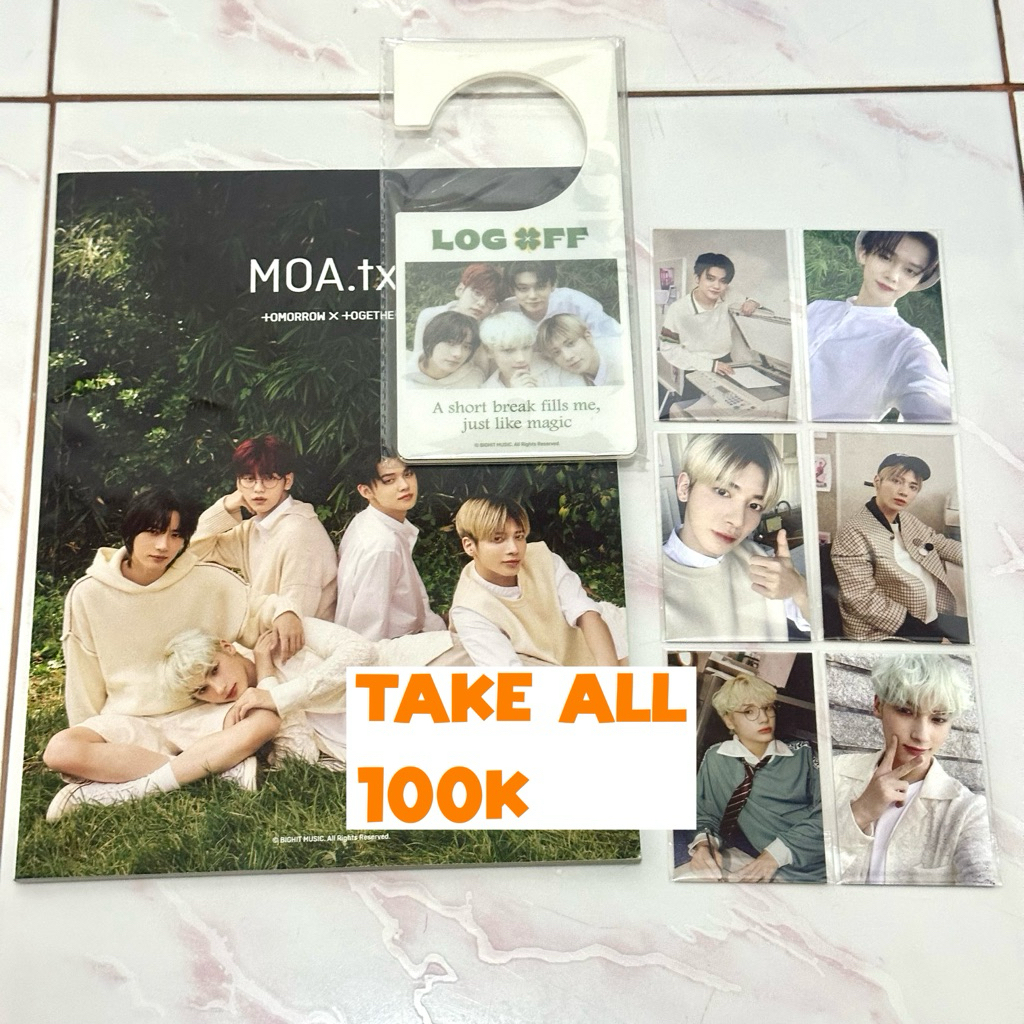 OFFICIAL TXT MEMBERSHIP MOAKIT MOA TXT YEONJUN SOOBIN BEOMGYU TAEHYUN HUENINGKAI