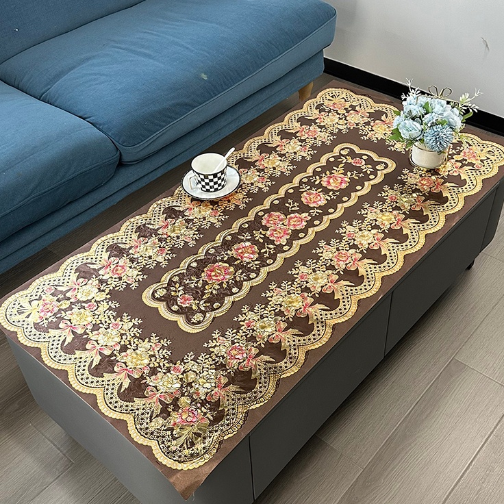 Model Baru Taplak Meja Ukuran 6x12cm459cm  Taplak Meja Bahan PVC  Taplak Meja Anti Minyak Air  Tapla