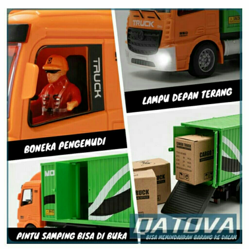 Mainan Anak Rc Truck Kontainer