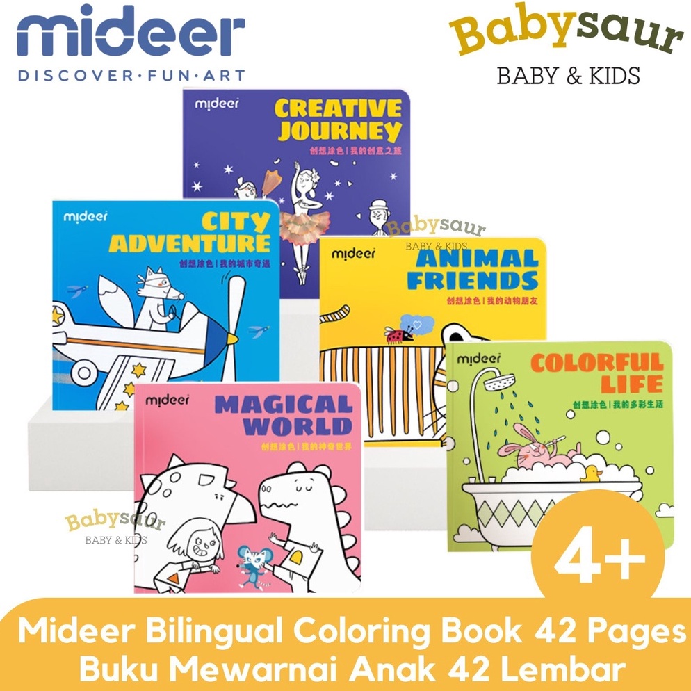 

KODE O64H Mideer Art Coloring Drawing Colouring Book Buku Mewarnai Warna Gambar Kartun Cartoon Bergambar Edukasi Anak Anak Laki Laki Perempuan