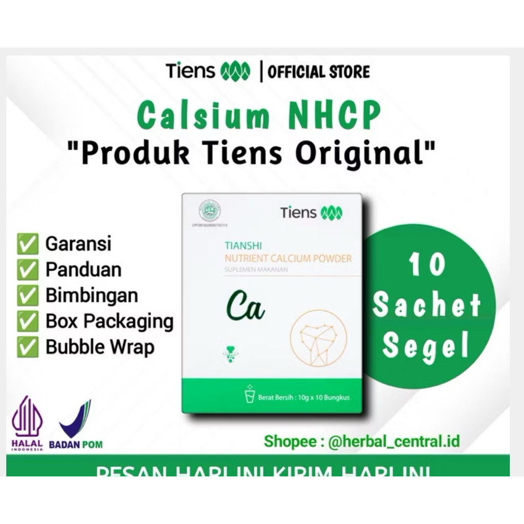 Tiens Best Seller Original | Susu Kalsium NHCP Tienshi Original