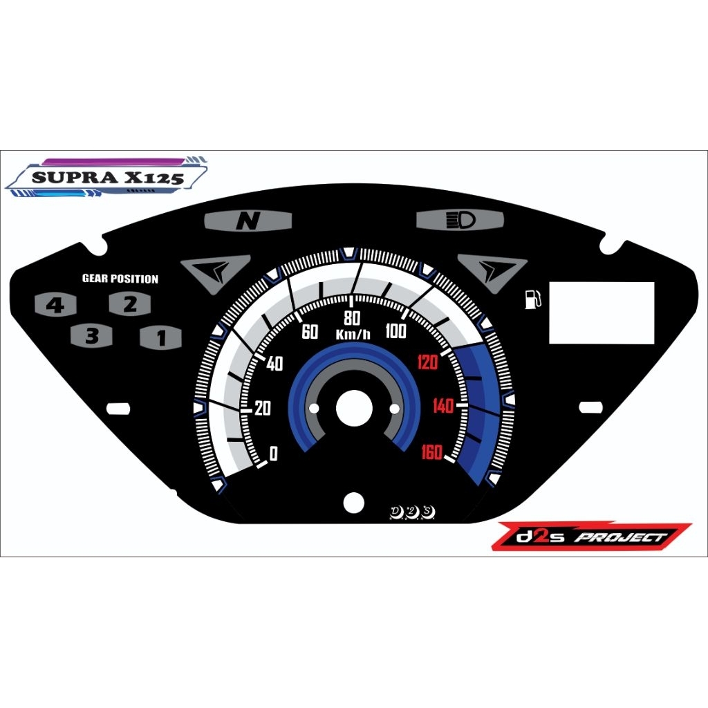Panel Speedometer Honda SUPRA X125 / WINNER 125/FUTURE 125/BATMAN.