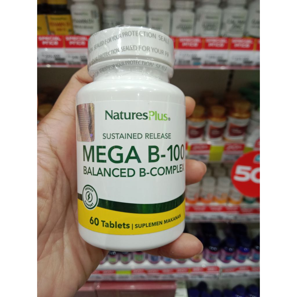Nature's Natures nature Plus Mega B-100 B Complex 60 tablets