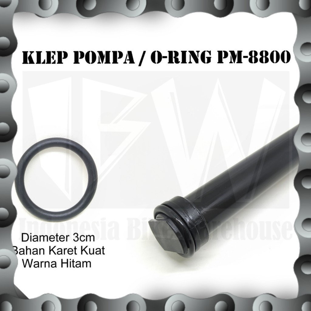 O Ring / Karet Seal Pompa Tabung Diameter Luar Kurang Lebih 3,5cm