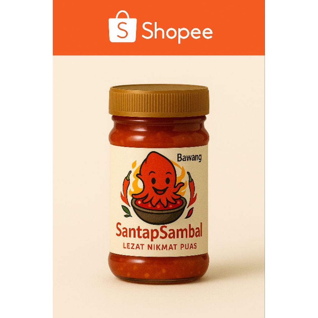 

Sambal bawang kemasan 150gram