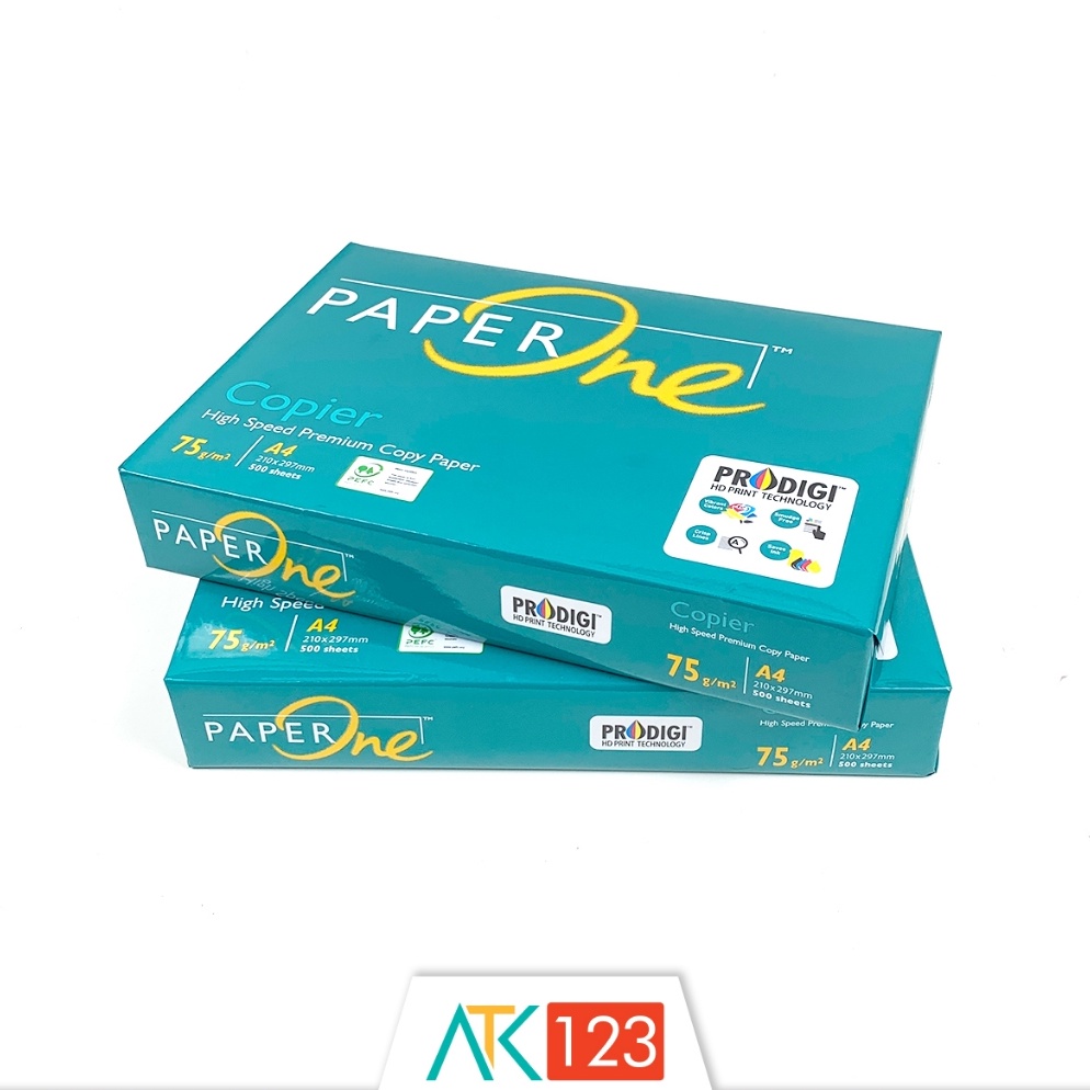 

KODE B57P Kertas HVS A4 75 gsm Paper One