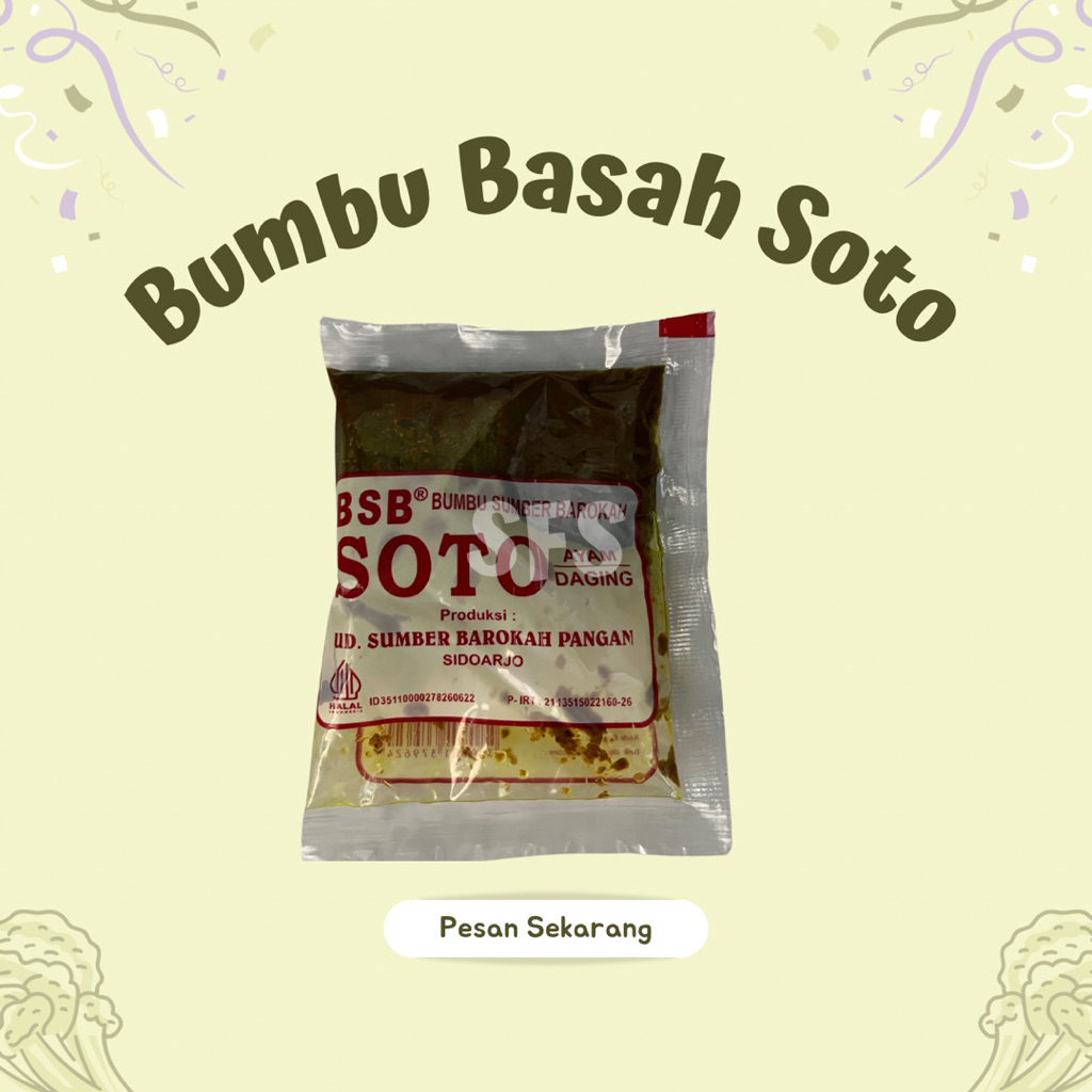 

Bumbu Basah Soto Siap Masak Bumbu Instan - Sayur Fresh Solo