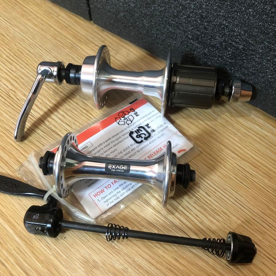 Hub Exage RM50 dan Freehub Exage HG20 Original NOS Shimano/ Hub freehub sepeda