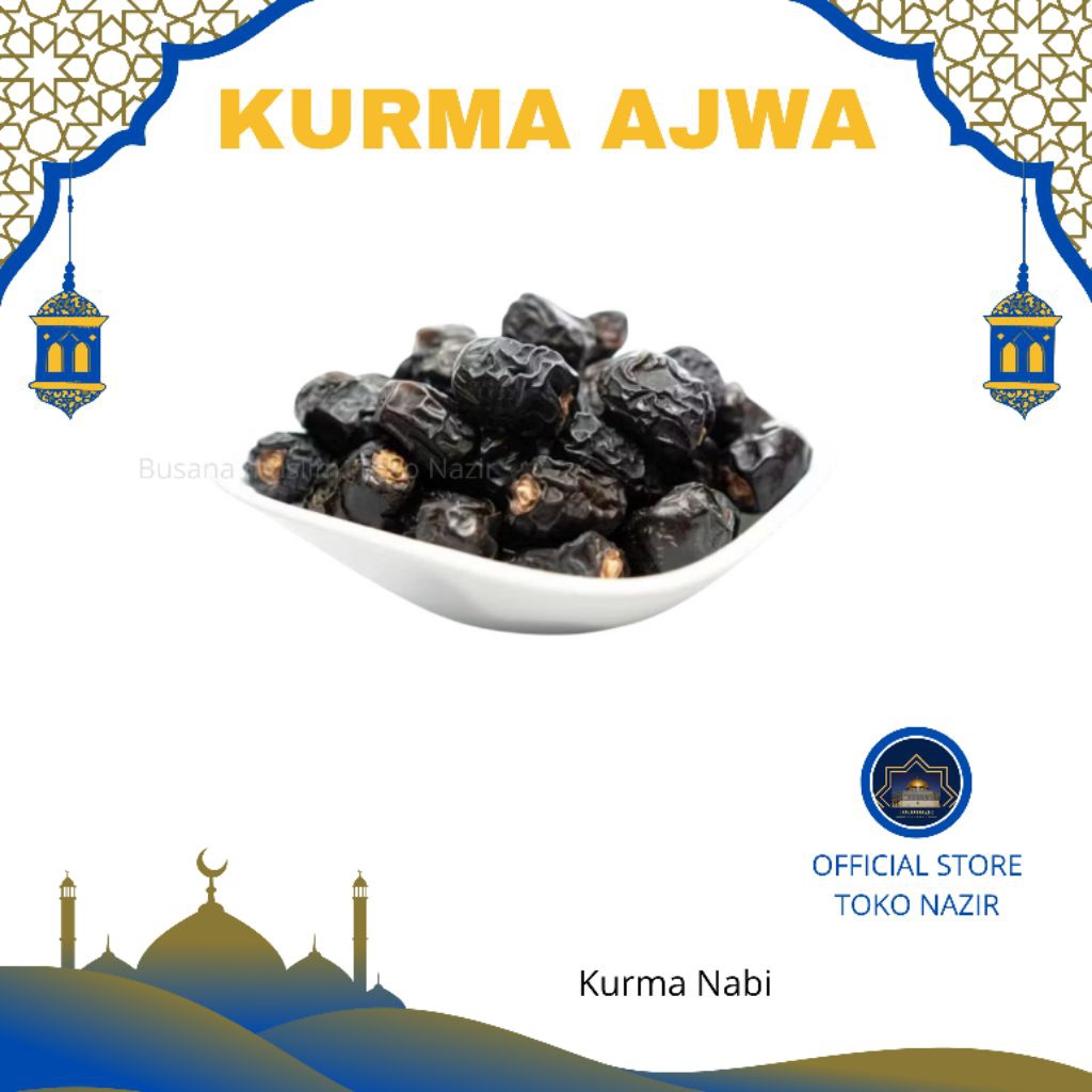 

Nazir - Kurma Ajwa Repack 500g | Kurma Nabi