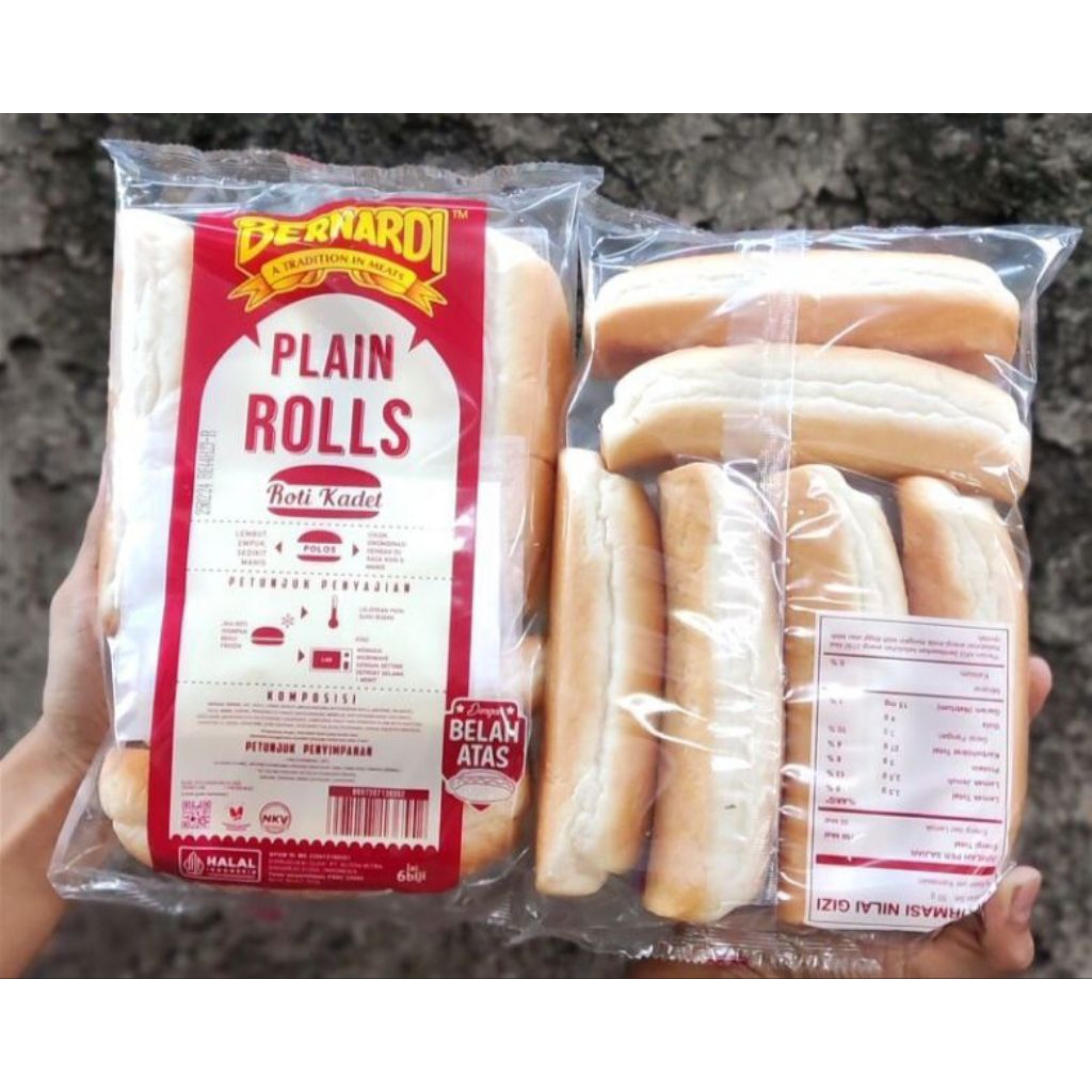 

BERNARDI ROTI KADET PLAIN ROLLS ISI 6