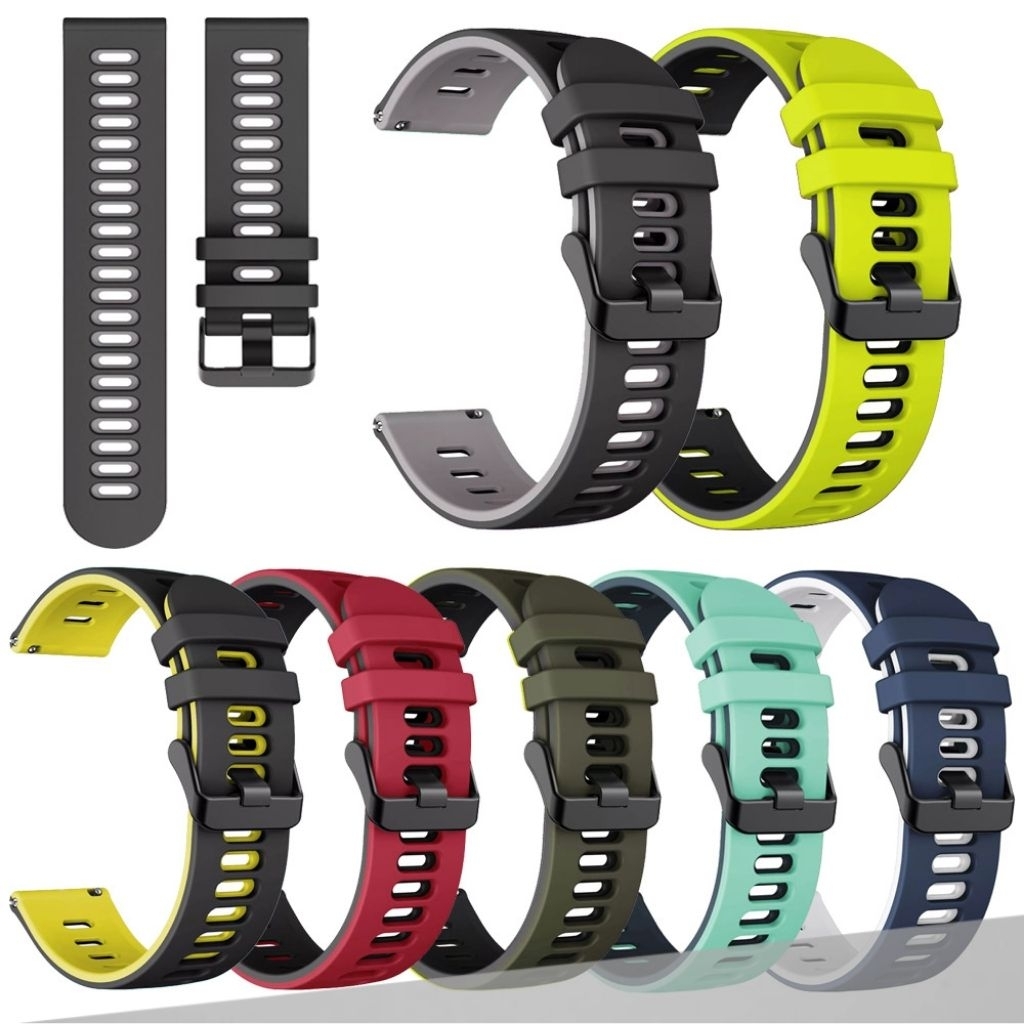 Strap Garmin Vivoactive 3 Garmin Vivoactive 3 Music Silikon Rubber 20mm Sbz Quick Release