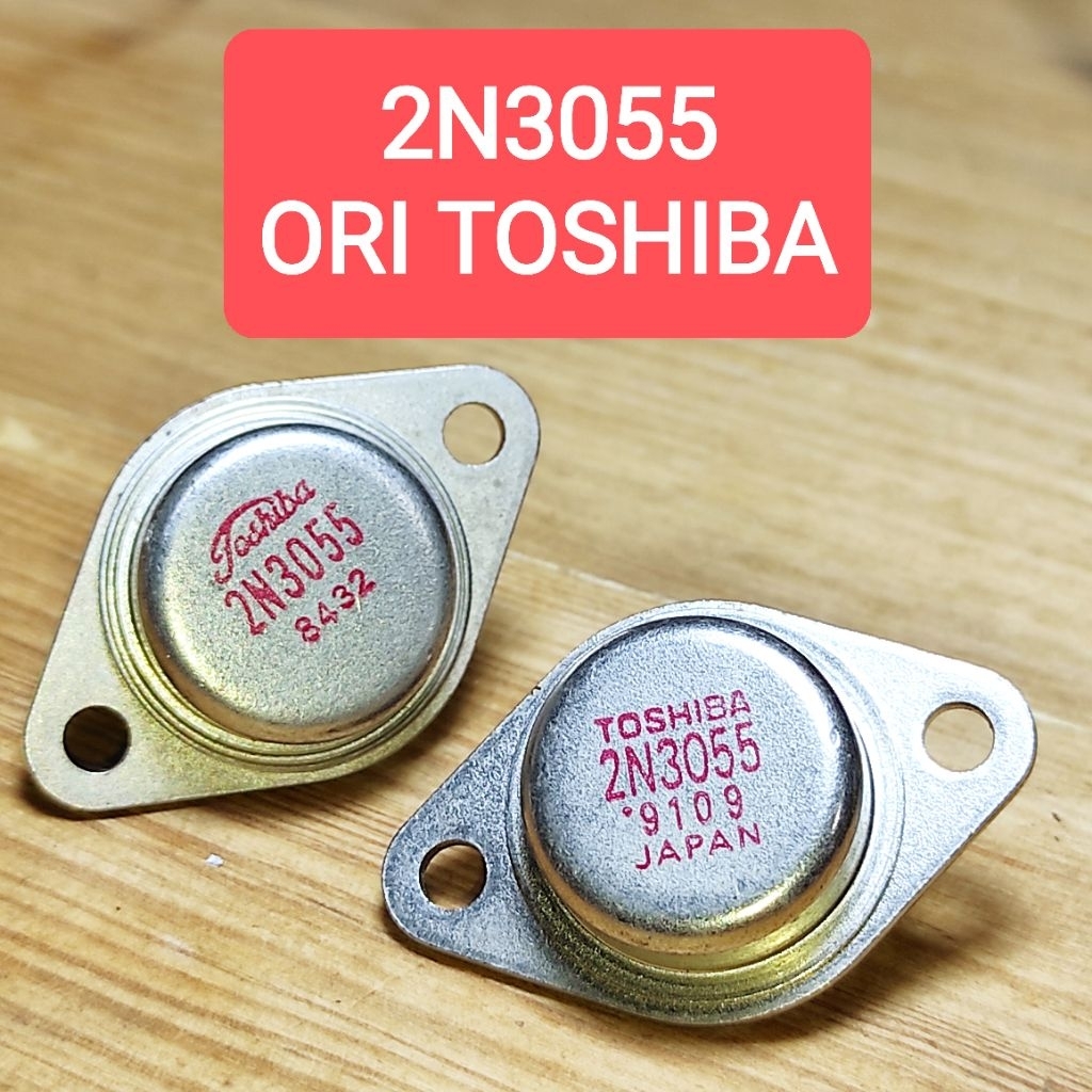 Transistor Jengkol 2N3055 Asli TOSHIBA JAPAN
